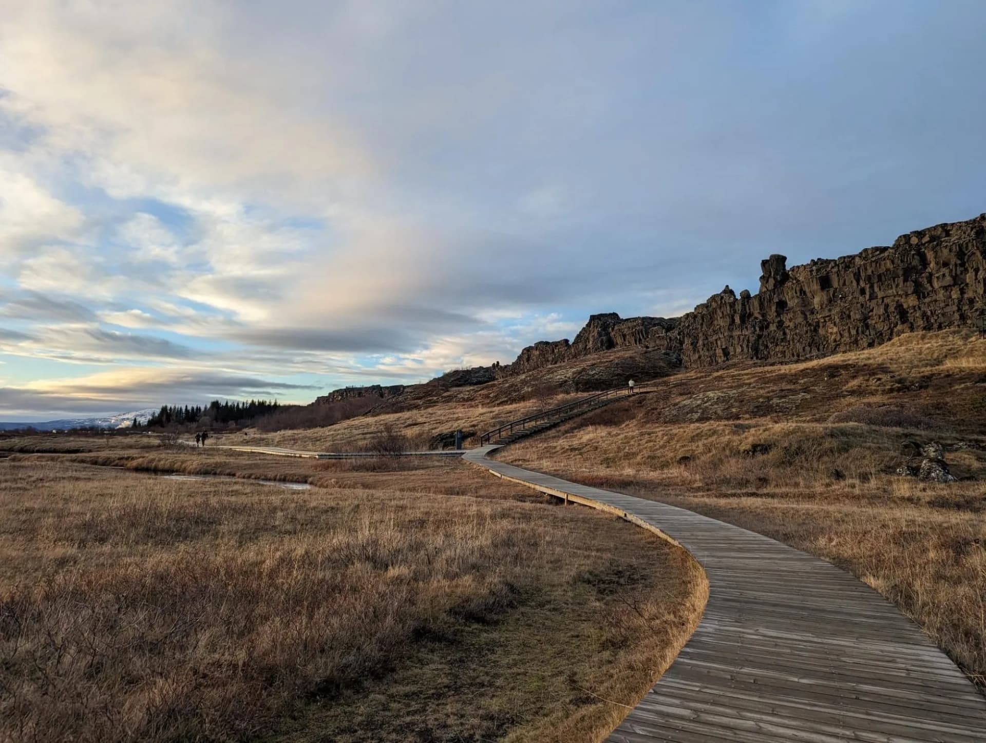 Thingvellir national park path