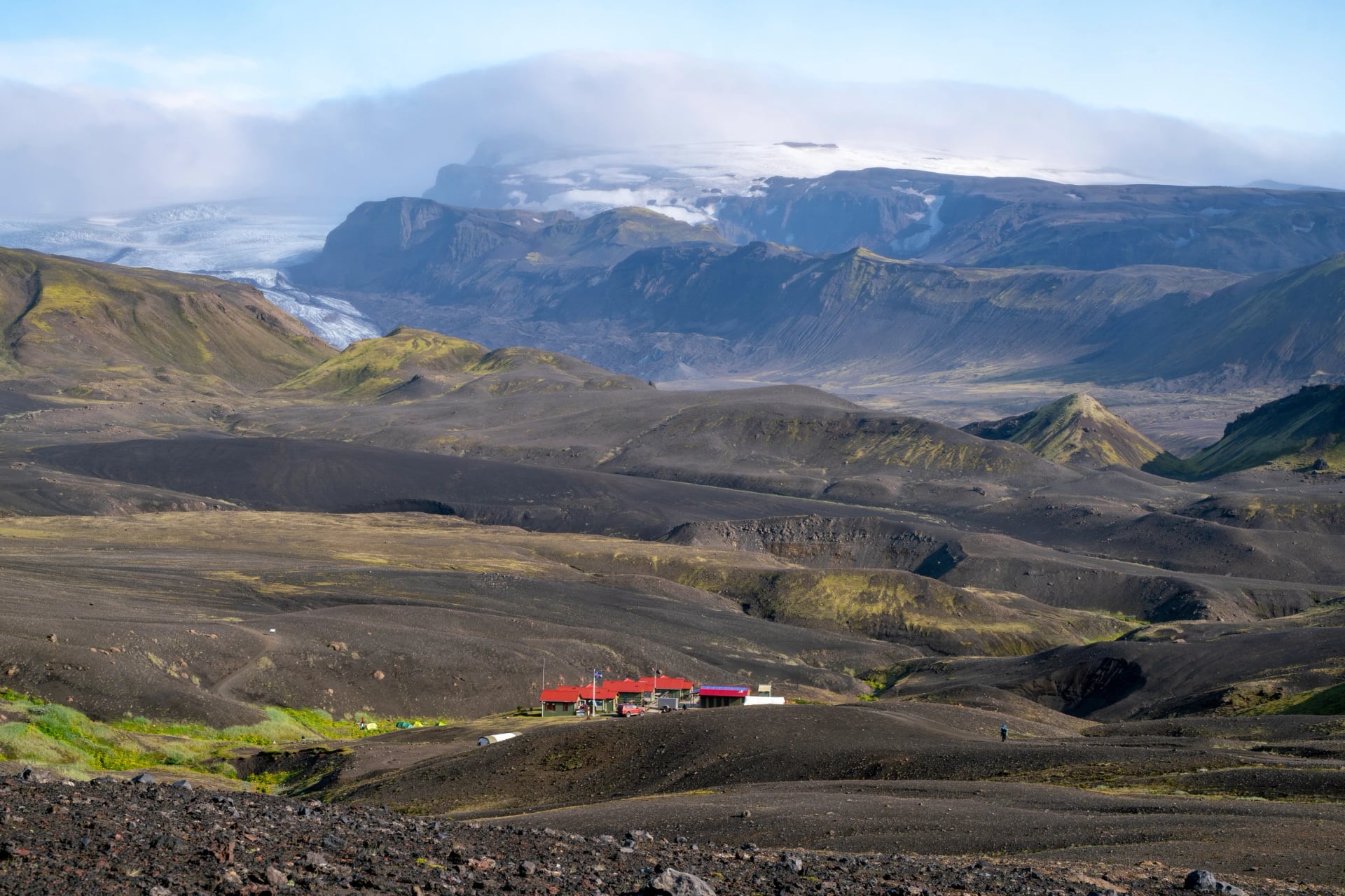 Emstrur Hut, Laugavegur trail, Álftavatn to Emstrur, Iceland